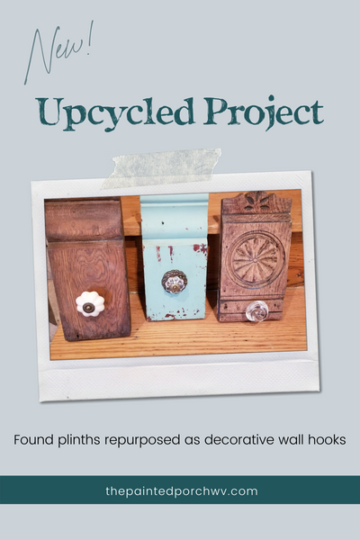 Upcycled Project - Decorative Plinths