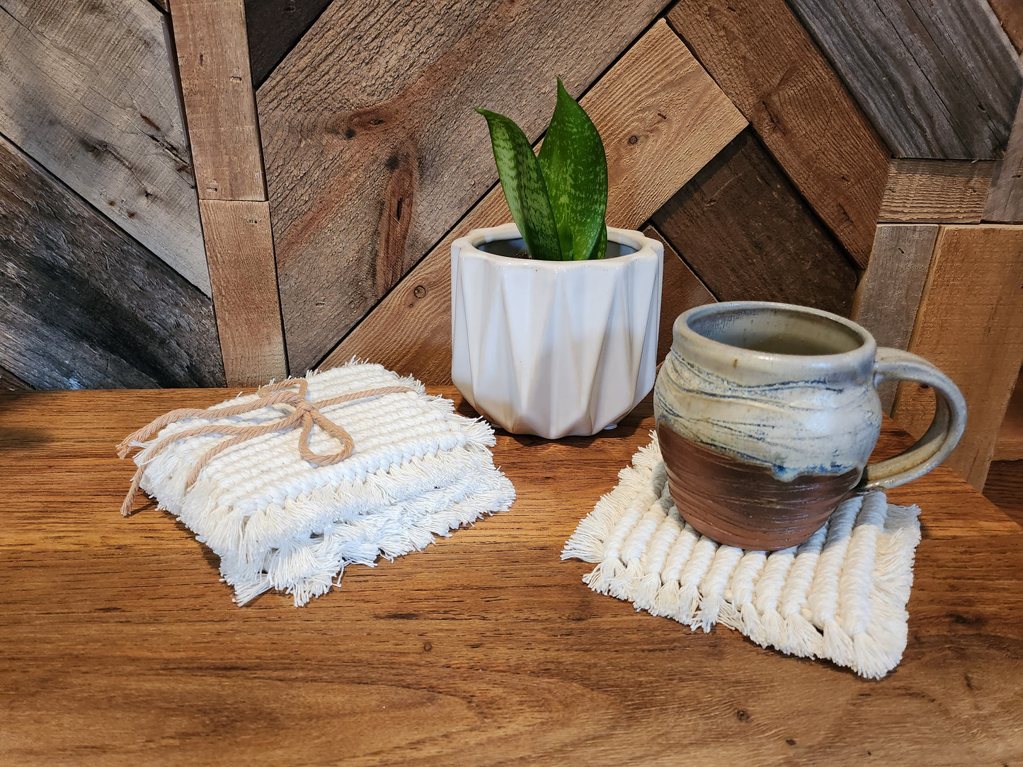 Macrame Coasters