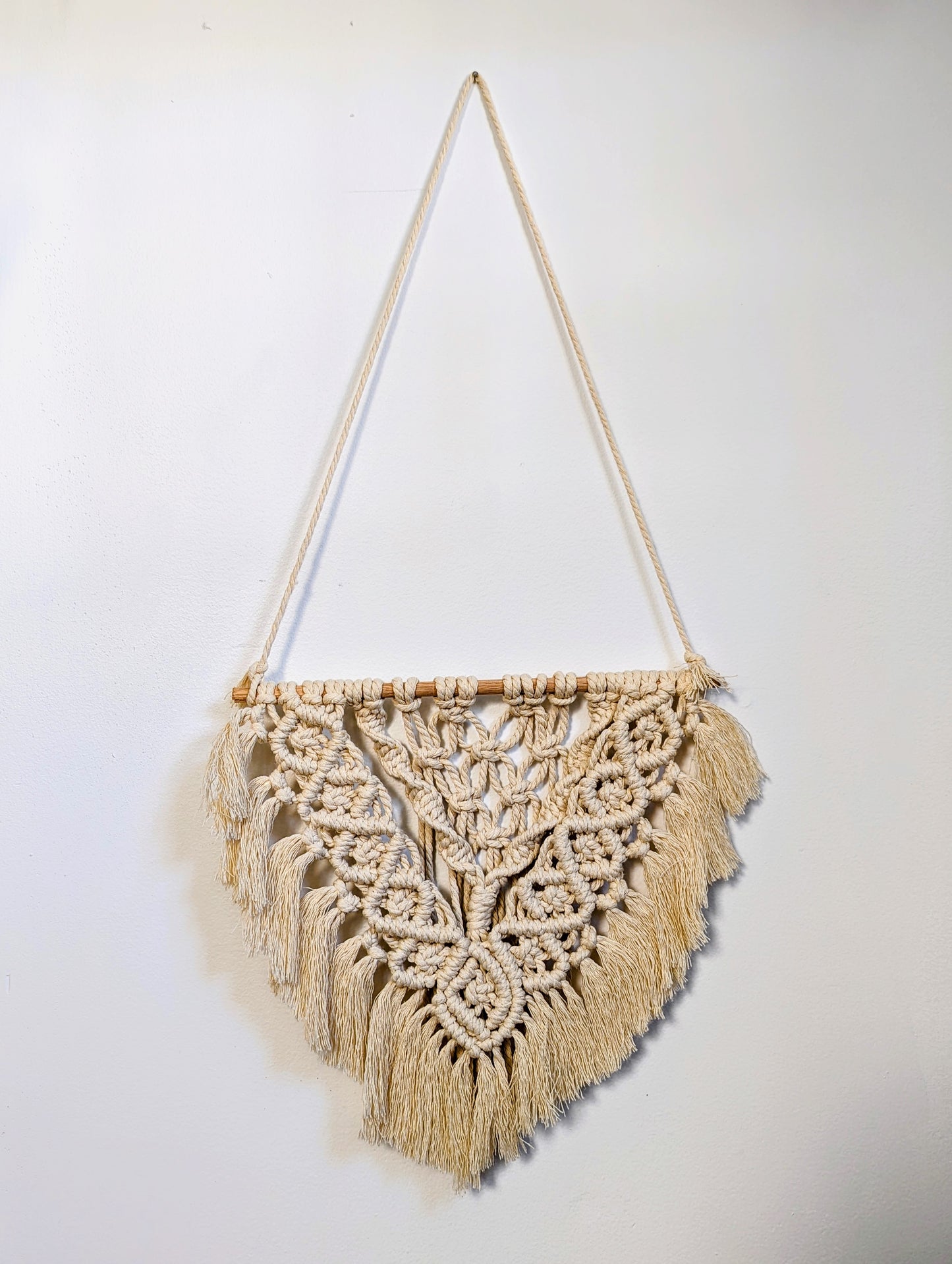 Layered Macramé Wall Hanging