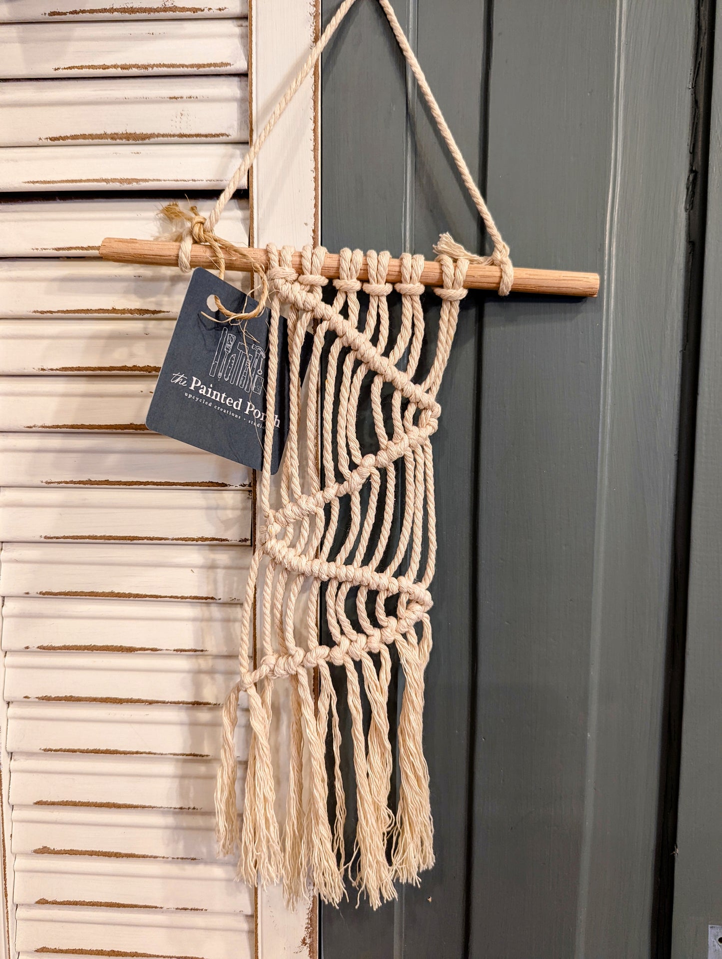 Zig Zag Macramé Wall Hanging