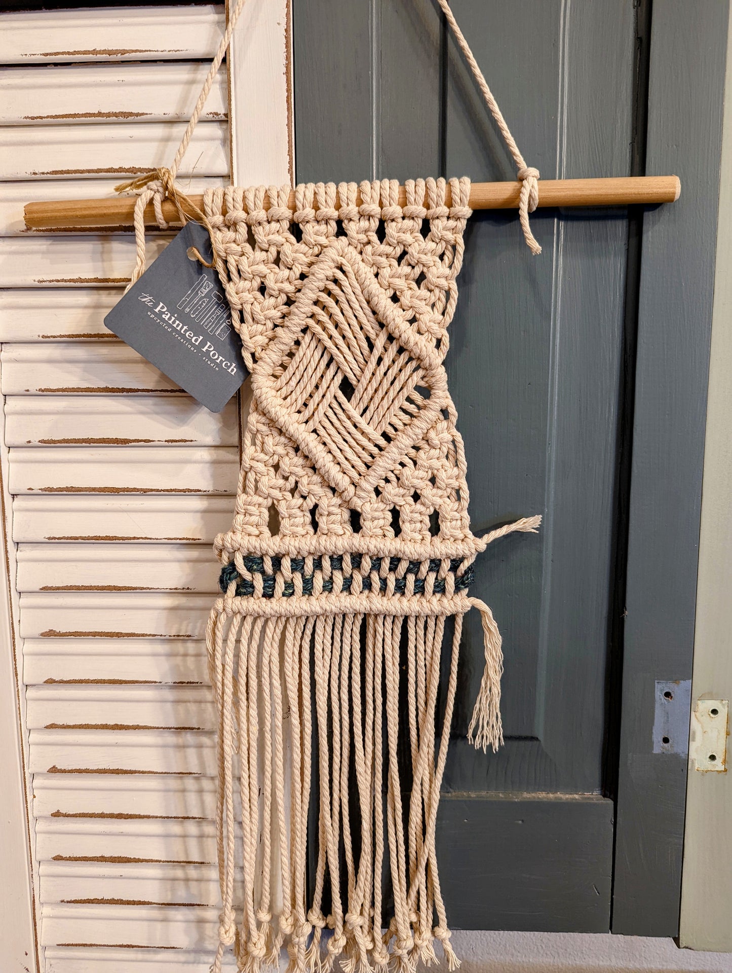 Crisscross Macramé Wall Hanging