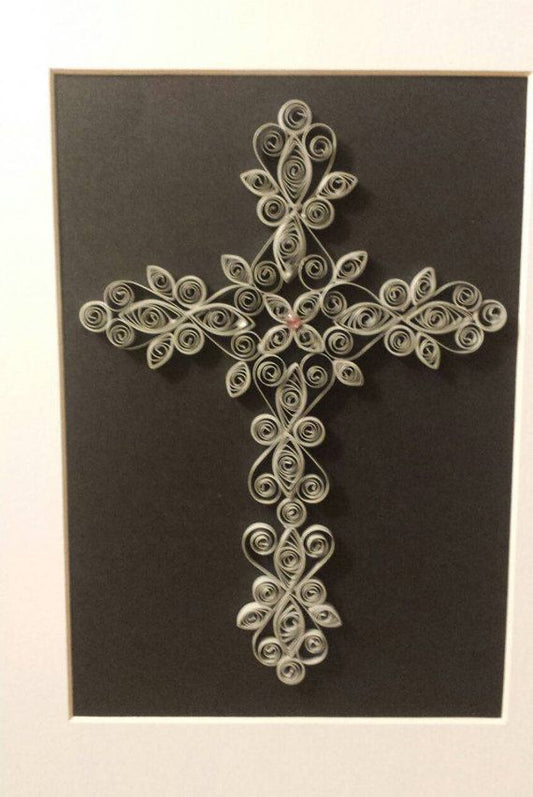 12/7/24 Quilled Paper Cross