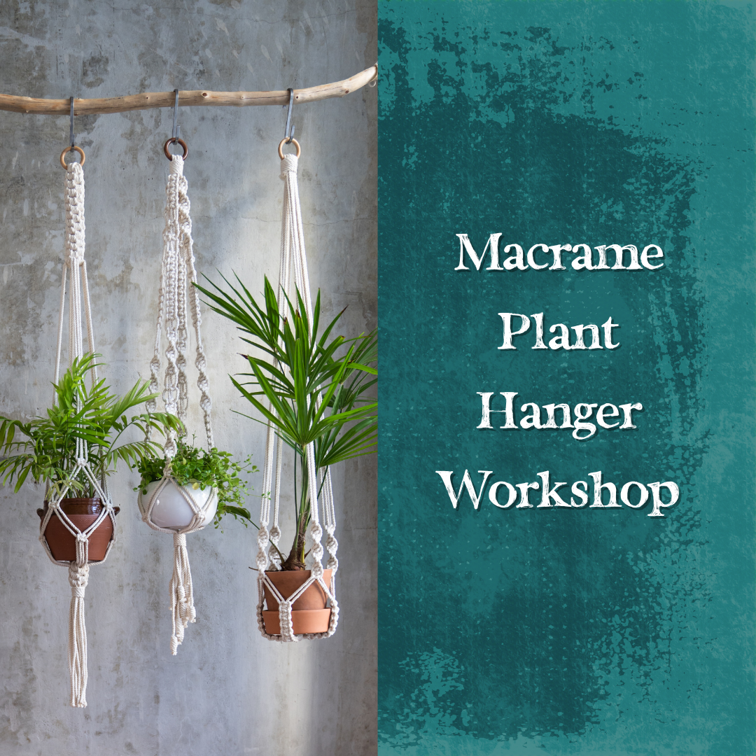 11/12/24 Macramé Plant Hanger Workshop