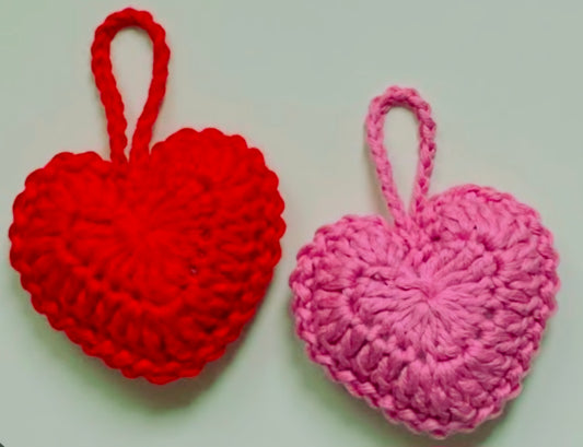 2/4/25 Crochet Stuffed Heart