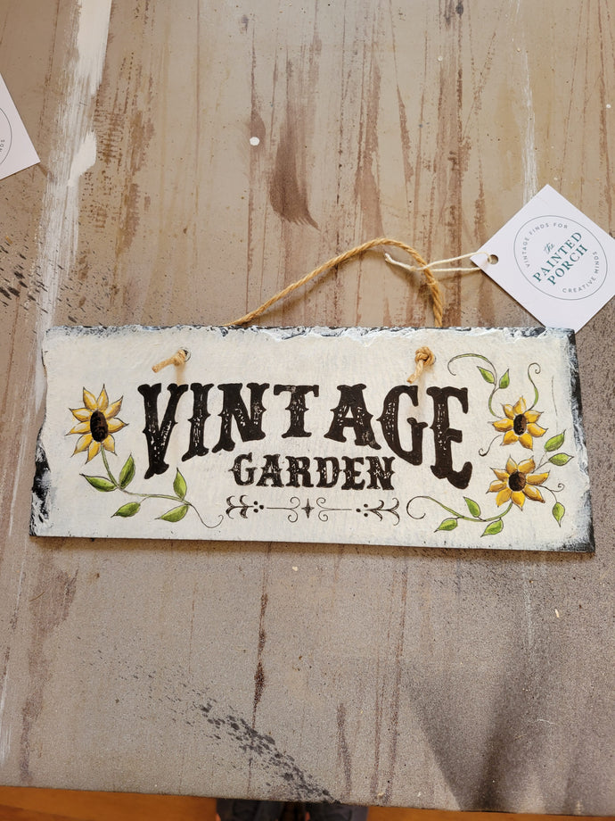 Vintage Garden Sign