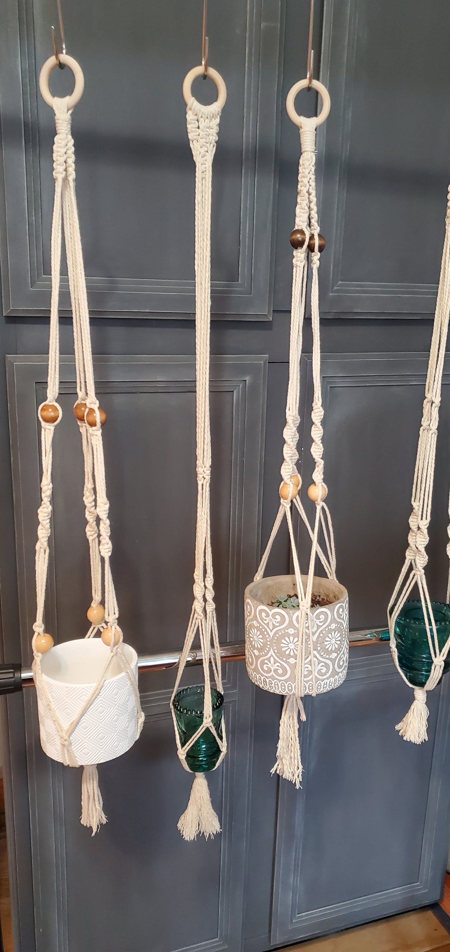 Small Macramé Plant Holder