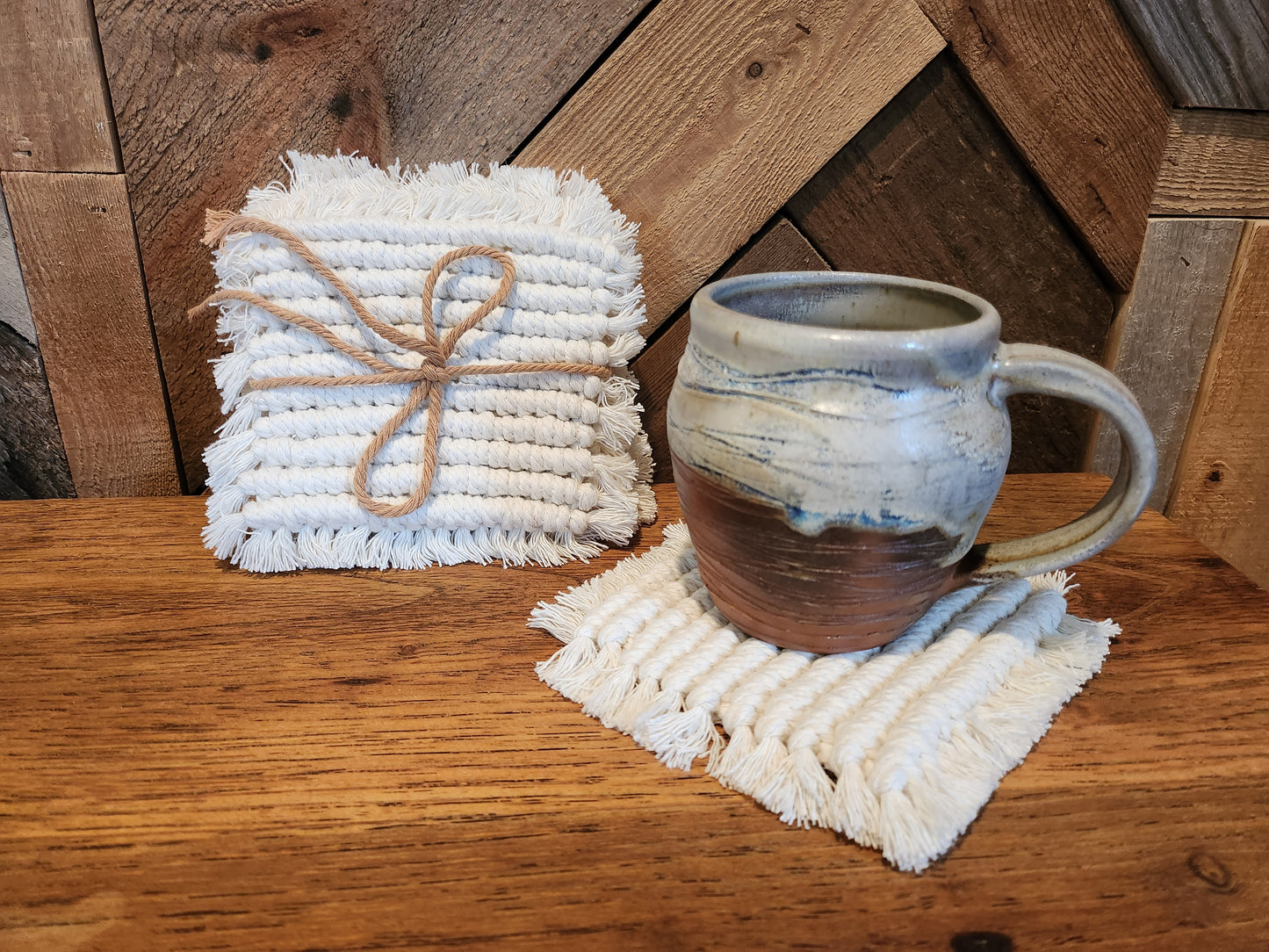 Macrame Coasters