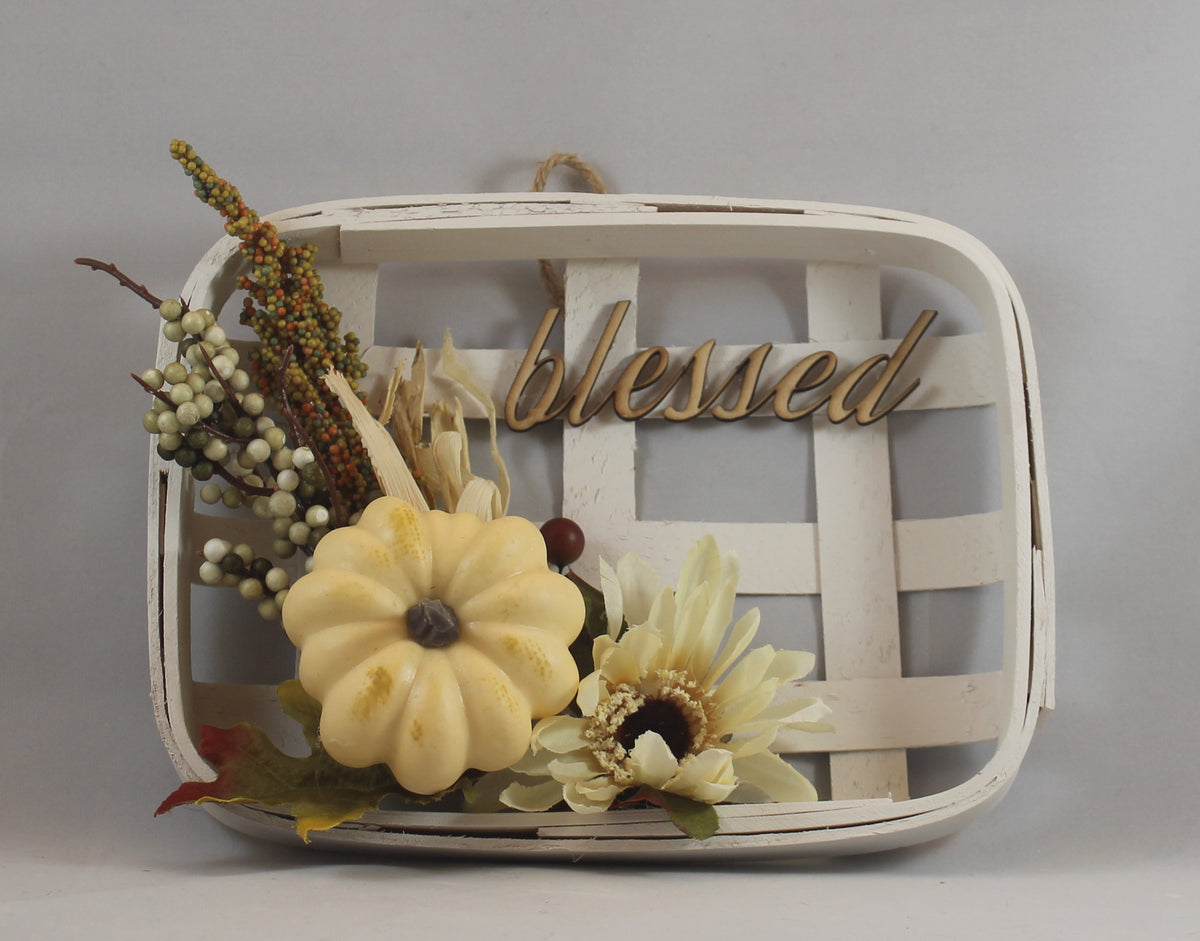 Tobacco Basket Wall Hanging