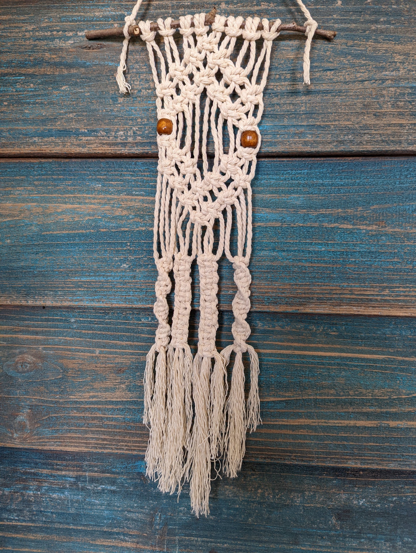 Small Twig Macramé Wall Hanging