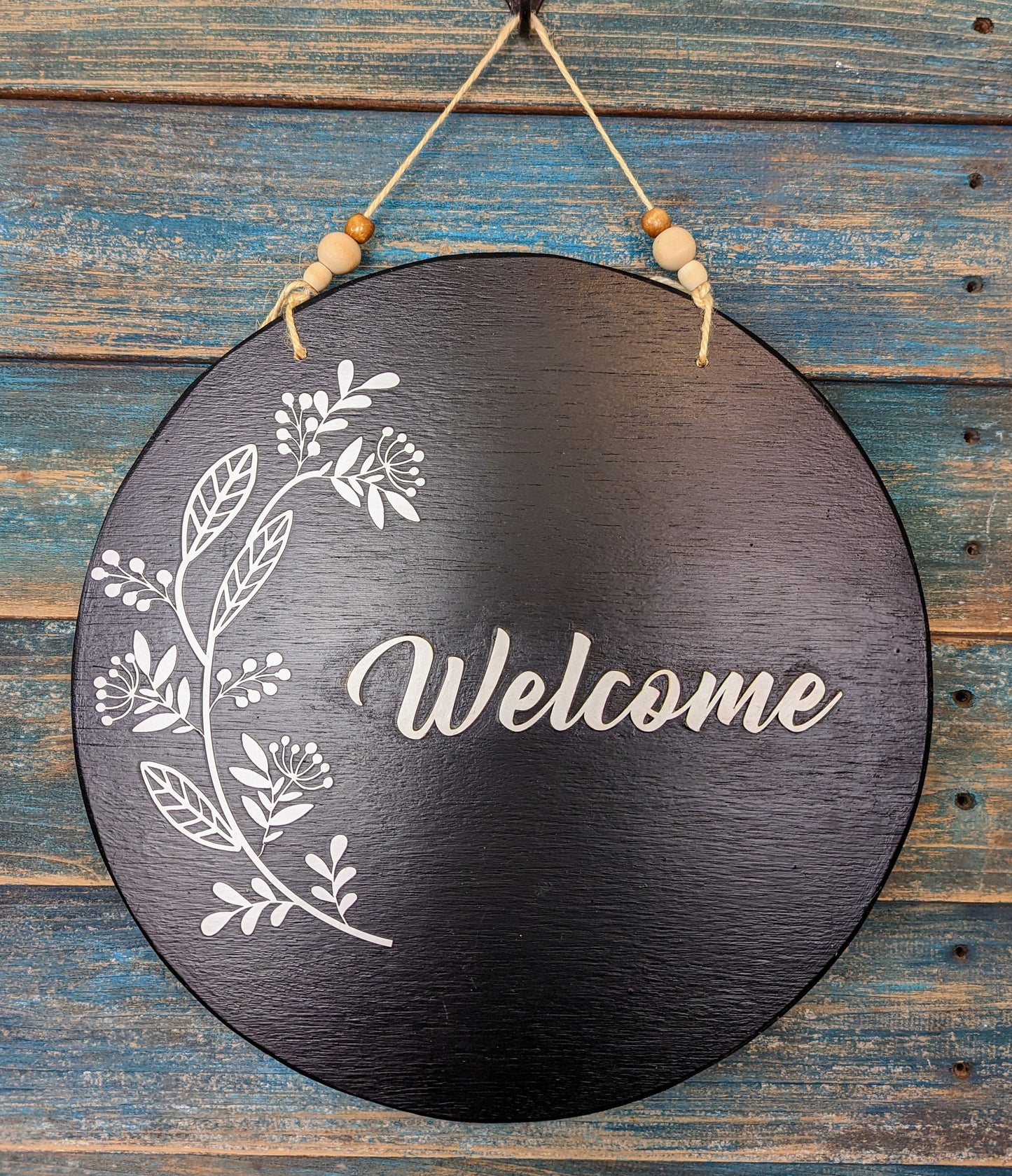 Welcome Round Sign Workshop