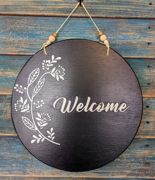 Welcome Round Sign Workshop