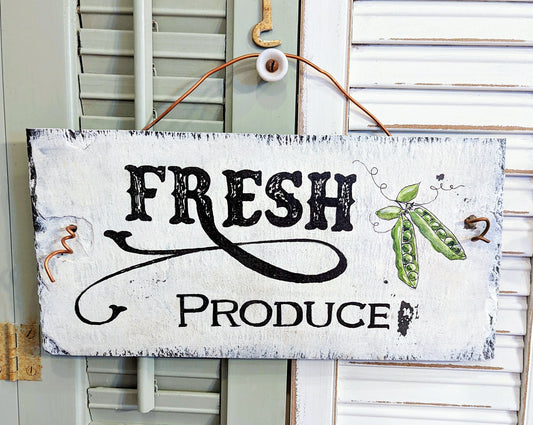 Fresh Produce Sign