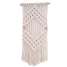 Load image into Gallery viewer, Create this beautiful macramé wall hanging! Includes dowel rod and beads. 
